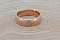 Om Harmoni | Roséguldvolframring