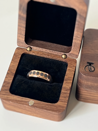 Eternal Blossom  | Rose Gold Tungsten Ring