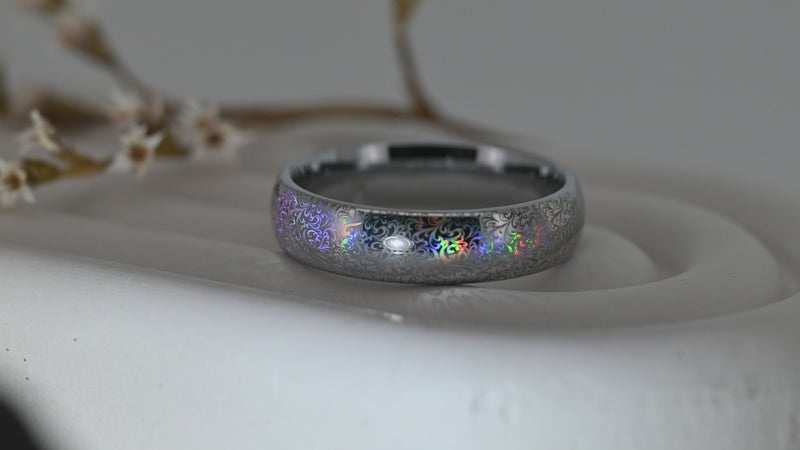 Baroque Radiance | Tungsten Ring